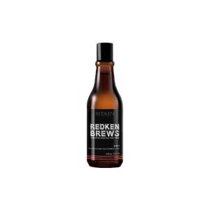 Redken Brews 3 In 1 Shampoo, Conditioner & Body Wash 300ml