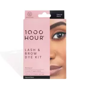 1000 Hour Lash and Brow Dye Kit - Natural Black