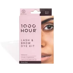 1000 Hour Lash And Brow Dye Kit - Brown/black