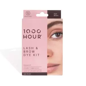 1000 Hour Lash And Brow Dye Kit - Dark Brown