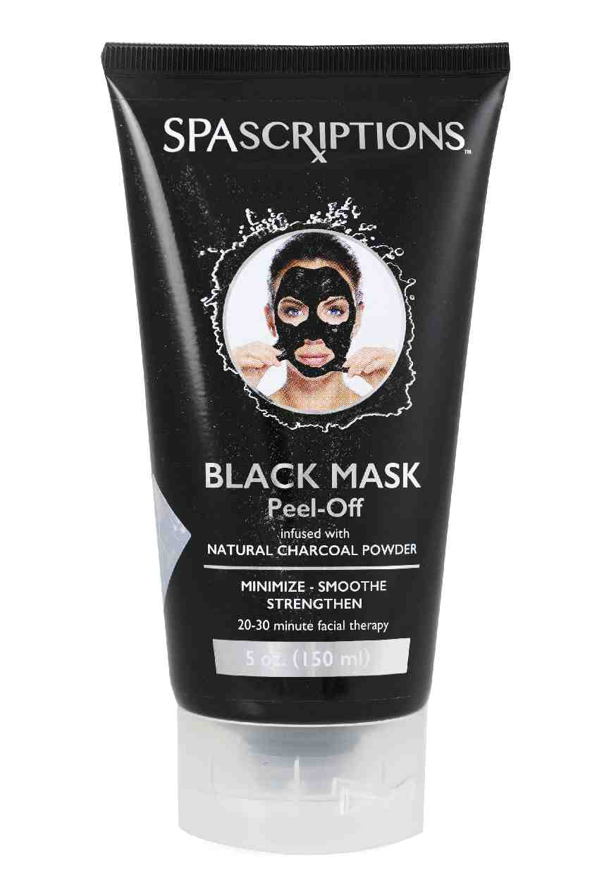 Spa Scriptions Peel Off Mask - Black Charcoal 150ml | Salon Direct