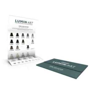 Luminart Cool Chocolate Colour Chart
