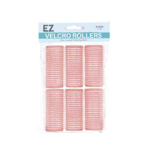 EZ Velcro Rollers 28mm Peach 6pk