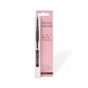 1000 Hour 3 In 1 Brow Pencil Dark Brown 2.1g