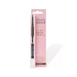 1000 Hour 3 In 1 Brow Pencil Medium Brown 2.1g
