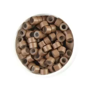 Angel Extensions Mini Silicon Beads - #11 Light Brown 125pc