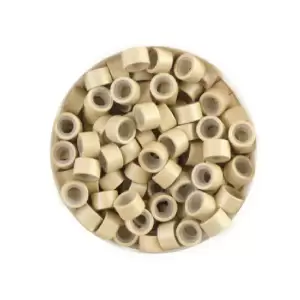 Angel Extensions Mini Silicon Beads - #6 Dark Blonde 125pc