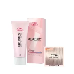 Wella Shinefinity 07/39 Medium Blonde Gold Cendre 60ml