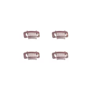 Angel Extensions Replacement Clips - Dark Brown (4 Pack)