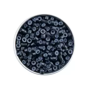 Angel Extensions Standard Silicon Beads - #1 Black 125pc